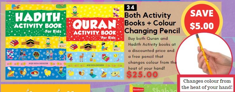 Two Activity Books & Colour Changing Pencil (Combo)