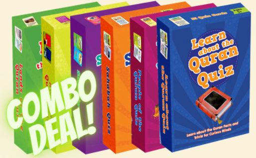 Six Quiz Cards (Combo)