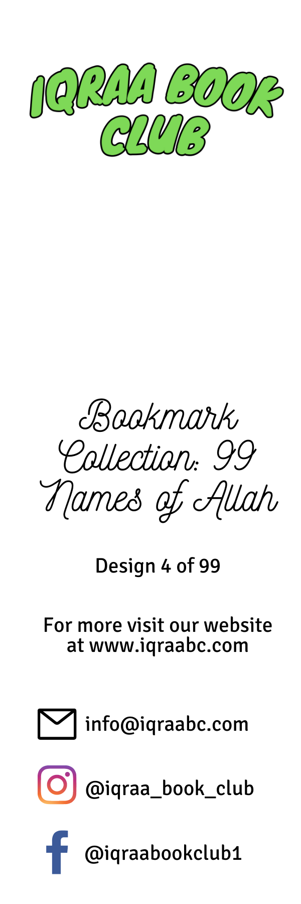 Al-Quddus Bookmark 4